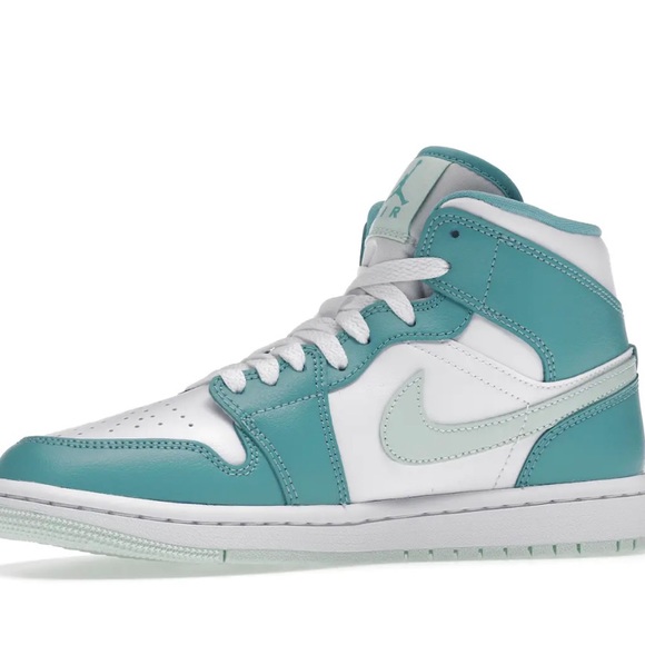 Jordan 1 Mid Wash Teal - Picture 3 of 4